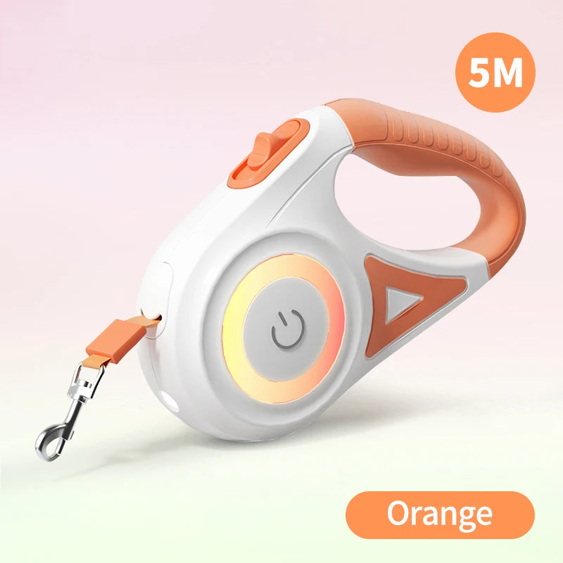 GlowFlex Retractable Pet Leash